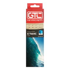 Tinta GTC E-T664 Cyan Epson