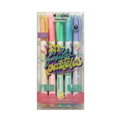 Microfibras Mooving pastel x5