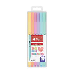 Fibras Filgo Pastel x6