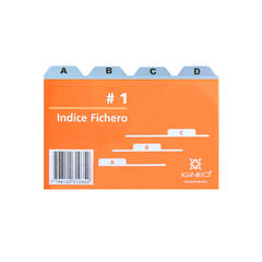 Indice fichero Nº 1