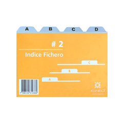 Indice fichero Nº 2