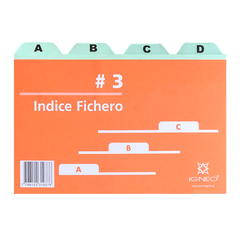 Indice fichero Nº 3