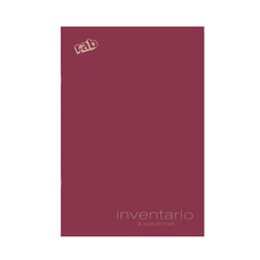Libro inventario 3 columnas tapa blanda