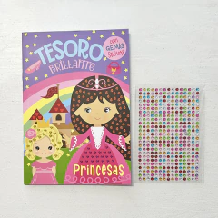 Libro p/pintar c/gemas Lado B Princesas en internet