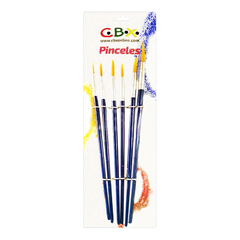 Pinceles redondos CBX Eco x6