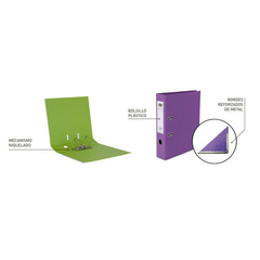 Bibliorato PVC A4 ancho color Rojo en internet