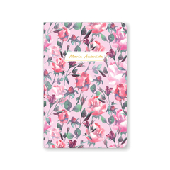 Libreta rayada A6 Ma. Antonieta rosa