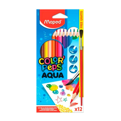 Lápices acuarelables Maped Aqua x12