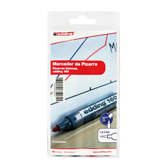 Pack x4 marc p/pizarra Edding 160