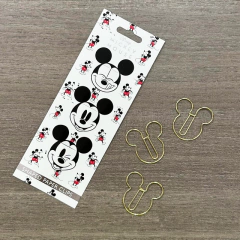Clips metálicos c/forma Mickey Mouse - comprar online