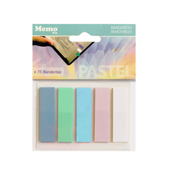Banderitas pastel Memo Fix en internet