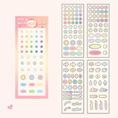Stickers transparentes 'Puntos' - Simple