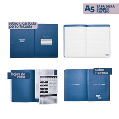 Cuaderno TD A5 Mooving Notes Azul - comprar online
