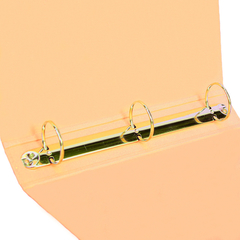 Carpeta escolar 3x40 PVC pastel naranja - comprar online
