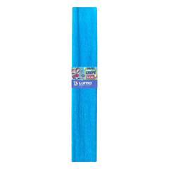 Papel crepé color Celeste