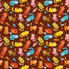 Cartulina fantasía Perros y Gatos - Simple