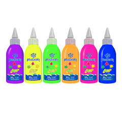 Adhesivo color flúo Plasticola 40g - comprar online