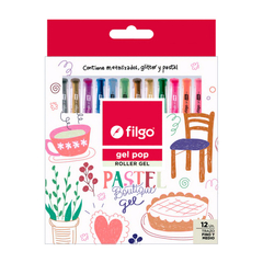 Roller gel Filgo Pop Pastel Boutique x12