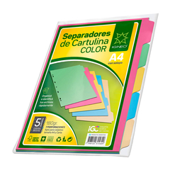 Separadores 5 posiciones Igneo A4