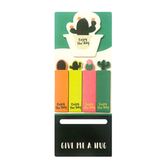 Set de notas adhesivas Free Hugs cactus - comprar online