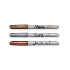 Marcador permanente metálico Sharpie x3 - comprar online
