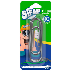 Clips metálicos Nº10 Sifap 100 mm