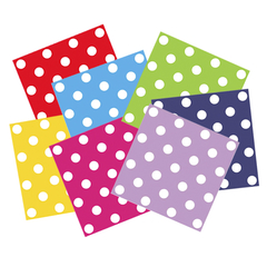 Papel satinado a lunares - comprar online