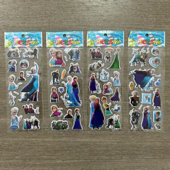 Stickers 3D relieve importados Frozen en internet