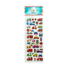 Stickers 3D relieve CBX Vehículos