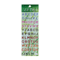 Stickers brillosos Letras