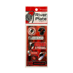 Stickers brillosos River