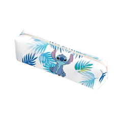 Cartuchera Stitch PU cuero Blanco - comprar online