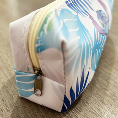 Cartuchera Stitch PU cuero Blanco - Simple