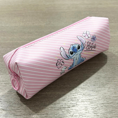 Imagen de Cartuchera Stitch PU cuero Rosa