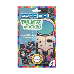 Papel mágico tarjetas Espacio