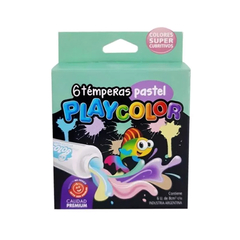 Témpera pomo Playcolor pastel x6 - comprar online
