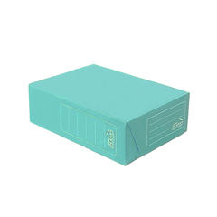 Caja de archivo T/V 12 cm pastel - VERDE