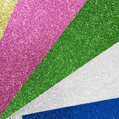 Cartulina c/glitter A4 Fucsia - comprar online