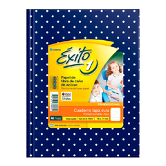 Cuaderno rayado T/D lunares Éxito en internet