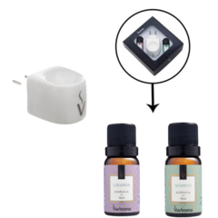 Kit Presente Aromatizador Standard mais 2 Essências Via Aroma - Bamboo e Lavanda - comprar online