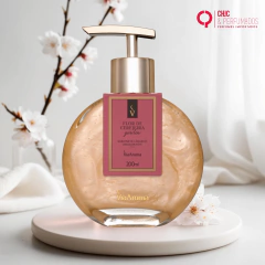 Sabonete Líquido Desodorante Peônia Garden Via Aroma - 200ml - Chic & Perfumados: Sua dose diária de luxo e elegância