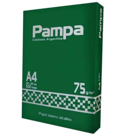 Resma Pampa A4 75 grs