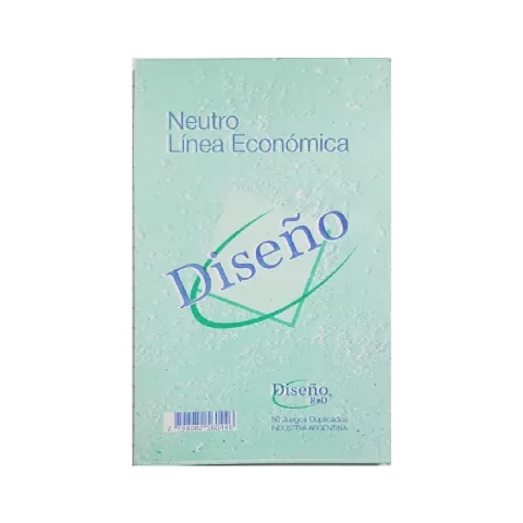 Talonario Neutro Linea Económica Diseño Chico