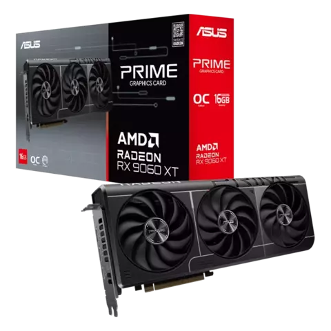 Placa De Video Asus Prime RX 9060XT 16GB - comprar online