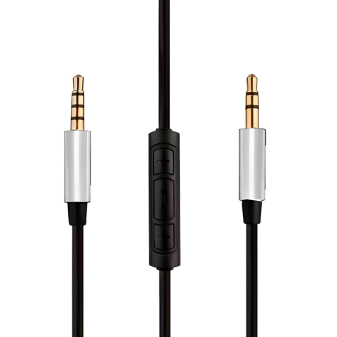 Cable Auxliar Netmak NM-MIC15 Microfono y Boton