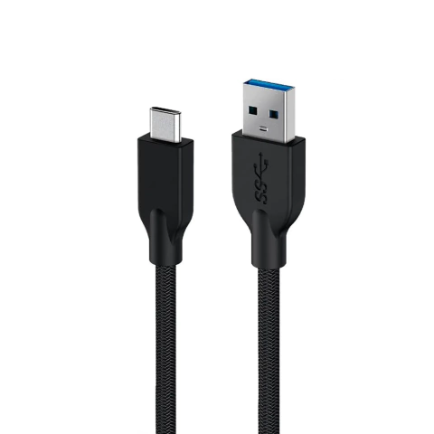 Cable USB-C a USB-A Genius 100cm - comprar online