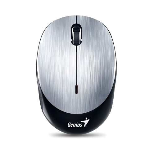 Mouse Genius Nx-9000bt V2 Silver Inalambrico Bluetooth