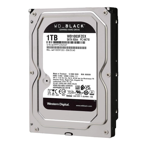 Disco Rigido HDD 1Tb W.Digital Black Sata 3.5
