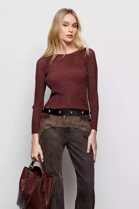 SWEATER JOSS CHOCOLATE - TUCCI - comprar online