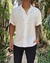 Camisa lino oversize white